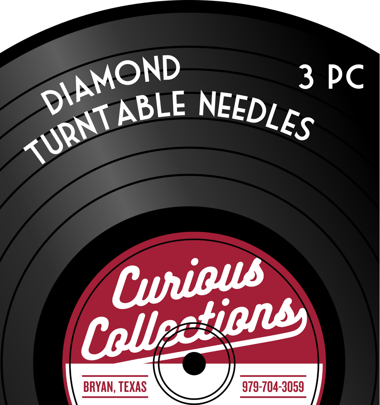 3 Pack NP6 Red Turntable Needle – Curious Collections Vinyl Records & More
