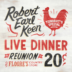 Robert Earl Keen *  Live Dinner Reunion [180G Vinyl Record 2 LP]