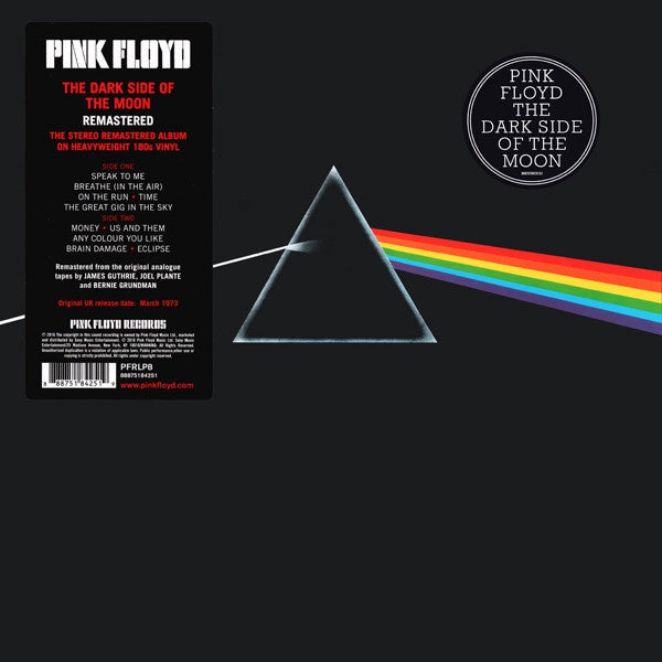 Pink Floyd * Dark Side Of The Moon [180g Record] Curious Collections Vinyl Records & More
