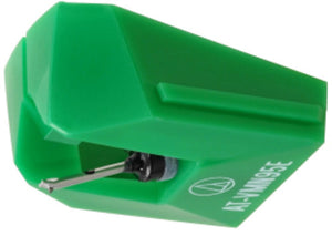 Audio TechnicaAT-VMN95E Elliptical Stylus for use with Cartridge AT-VM95E (Green)