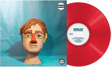 Dayglow Fuzzybrain red vinyl record and album cover with clay head art – Vinyl & CDs at Curious Collections Record Store College Station