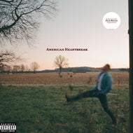 American Heartbreak album cover with blurred figure in a field - Vinyl & CDs at Curious Collections Record Store College Station