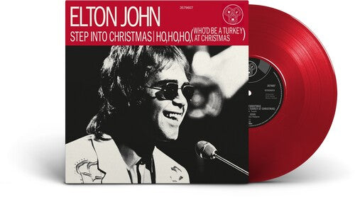 Elton John * Step Into Christmas [New Red Colored 180 g 10 in. Vinyl LP]