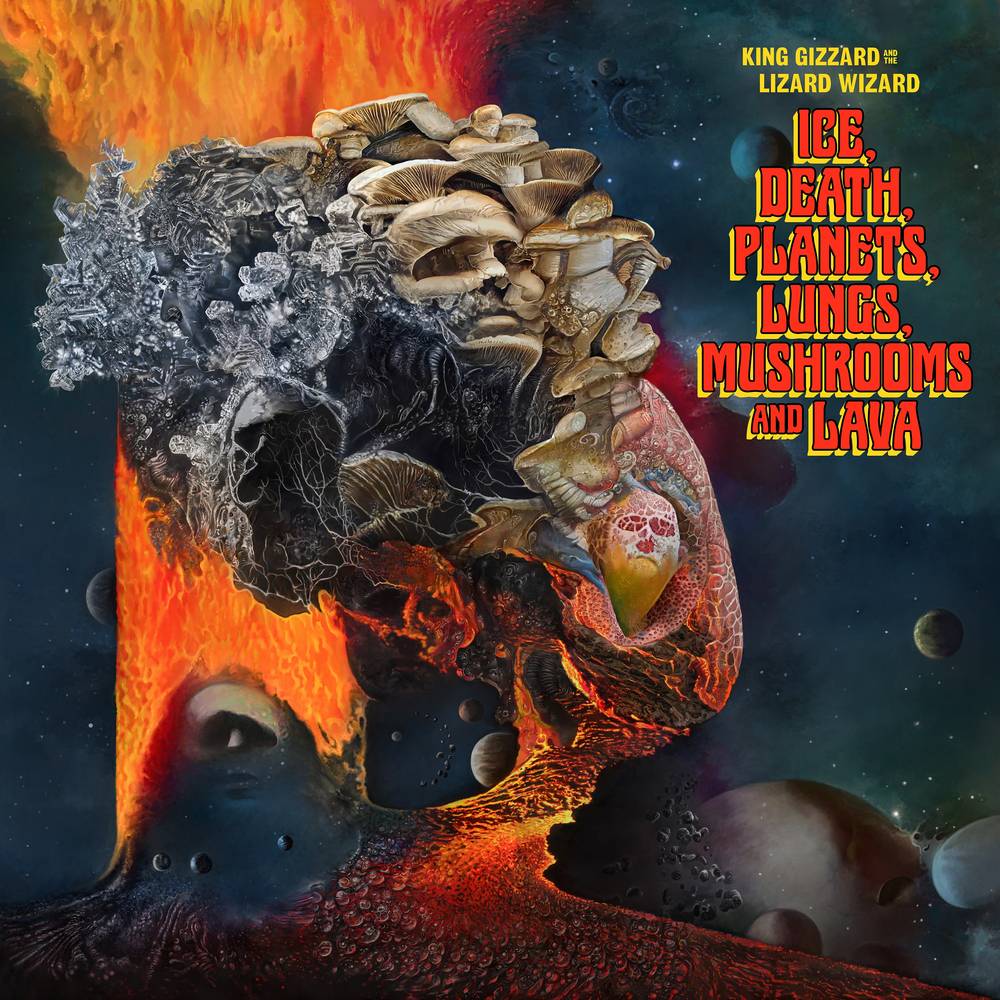 King Gizzard & The Lizard Wizard * Ice, Death, Planets, Lungs, Mushrooms and Lava [New 180 Gram Vinyl Record 2 LP]