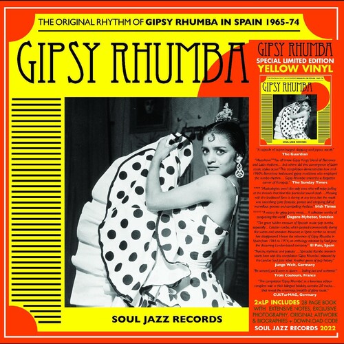 Soul Jazz Records * Gipsy Rhumba The Original Rhythm Of Gipsy Rhumba in Spain 1965-74 [RSD23 Colored Vinyl Record 2 LP]
