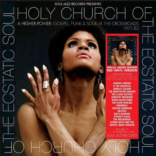 Soul Jazz Records * Holy Church Of The Ecstatic Soul A Higher Power: Gospel, Funk & Soul At The Crossroads 1971-83 [RSD23 Colored Vinyl Record 2 LP]