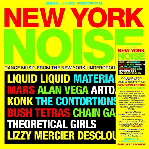 Soul Jazz Records * New York Noise - Dance Music From The New York [RSD23 Colored Vinyl Record 2 LP]