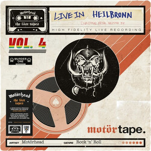 Motorhead * The Lost Tapes, Vol. 4 (Live in Heilbronn 1984) [RSD23 Vinyl Record LP]