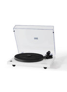 Crosley C6B-WH turntable with clear dust cover - Vinyl & CDs at Curious Collections Record Store College Station