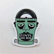 Frankenstein Vinyl Head Sticker