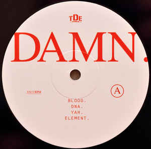 Kendrick Lamar ‎* DAMN. [Vinyl Record 2 LP] – Curious Collections