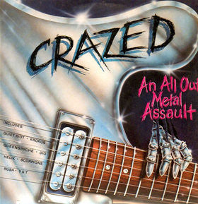 Various Artists * Crazed- An All Out Metal Assault [Used Vinyl Record]