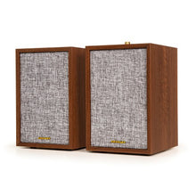 Crosley S200 Stereo Powered Speakers * Walnut