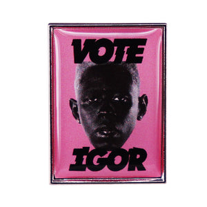 VOTE IGOR Lapel Pin